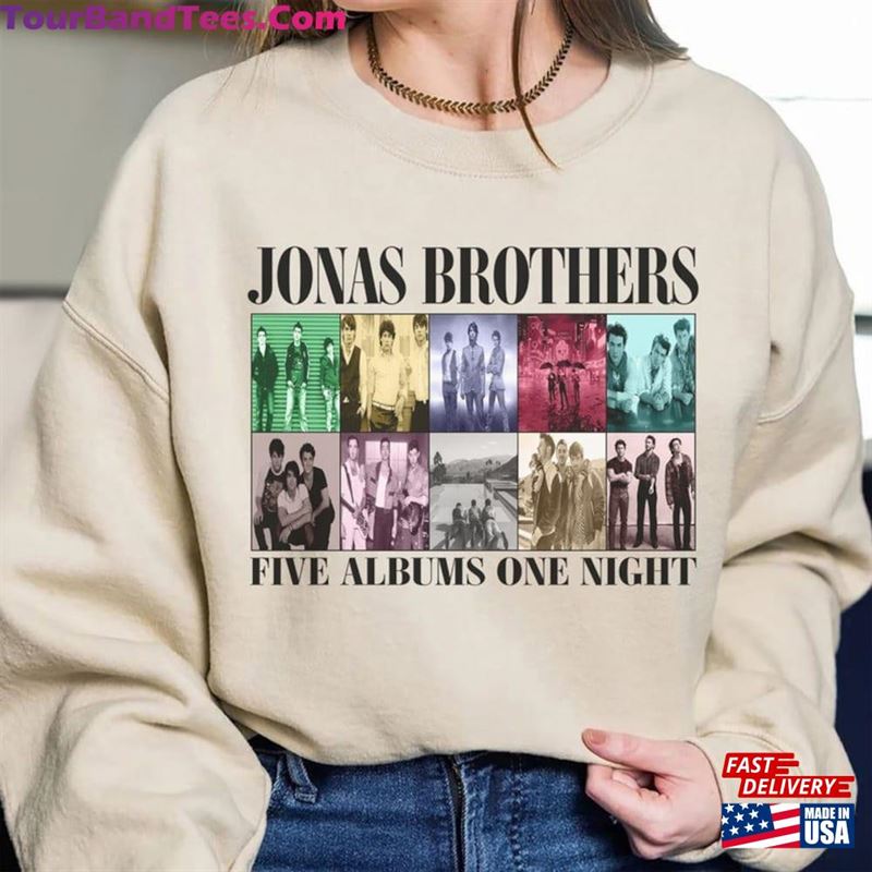 Jonas Brothers The Eras Tour Shirt I Love Hot Dads T-Shirt Sweatshirt Classic 29Uf119275 – Utopia Fashion