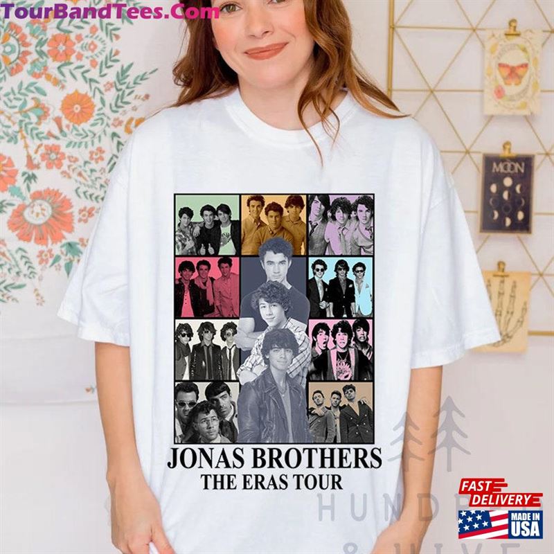 Jonas Brothers The Eras Tour Shirt Sweatshirt Joe Homage T-Shirt Classic Hoodie 29Uf124615 – Utopia Fashion