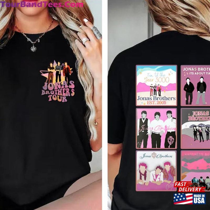 Jonas Brothers Two Sided Shirt The Eras Tour Vintage Hoodie Unisex 29Uf118975 – Utopia Fashion