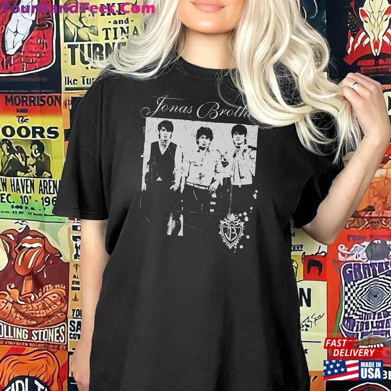 Jonas Brothers Vintage Double Side T-Shirt Tour Two Hoodie 29Uf123633 – Utopia Fashion