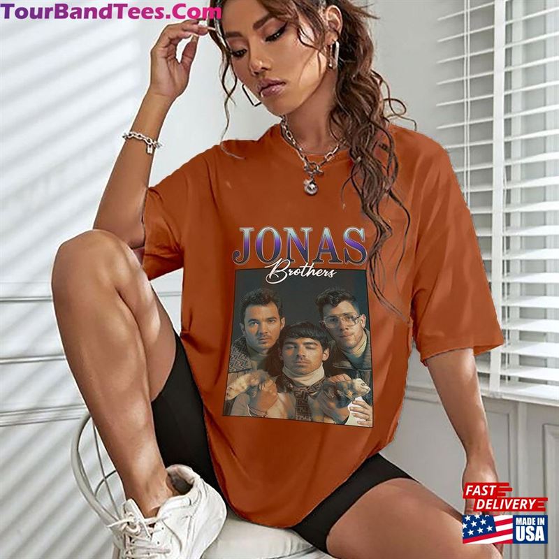 Jonas Brothers Vintage Tee Fan Tees Shirt Sweatshirt Classic 29Uf124166 – Utopia Fashion