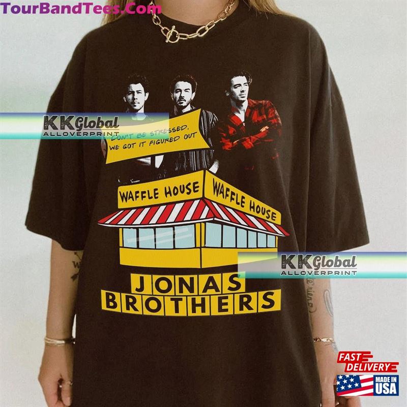 Jonas Brothers Waffle House Shirt Tour Concert Retro Unisex Gift Hoodie Classic 29Uf136834 – Utopia Fashion