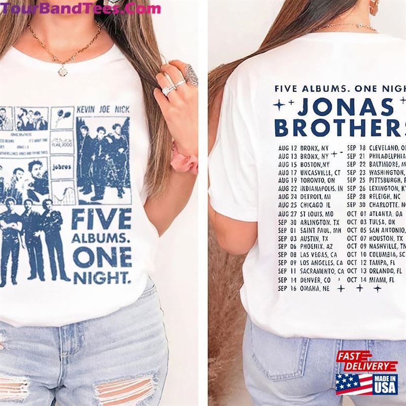 Jonas Brothers Waffle House Tour Double Sided Shirt Concert Retro Unisex Gift Hoodie 29Uf124261 – Utopia Fashion