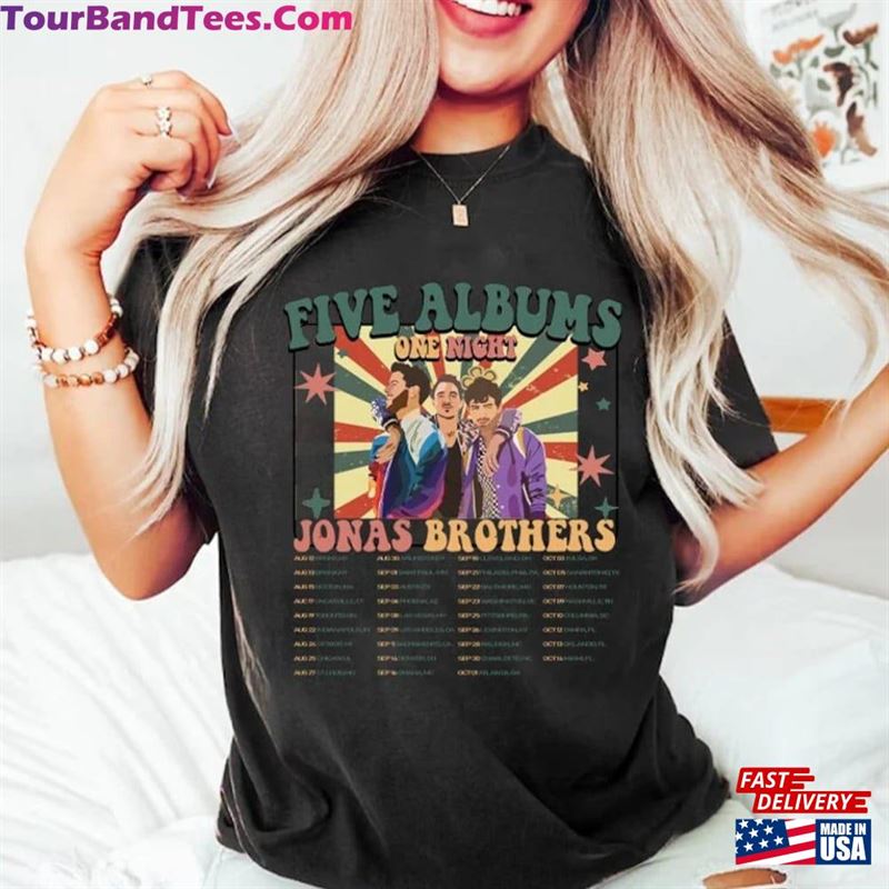 Jonas Vintage T-Shirt Brothers Tour Shirt Fan Tee Hoodie Unisex 29Uf122941 – Utopia Fashion