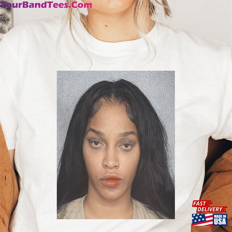 Joseline Hernandez Mug Shot Shirt Cabaret Tour Merch Mugshot T-Shirt Sweatshirt 29Uf118380 – Utopia Fashion