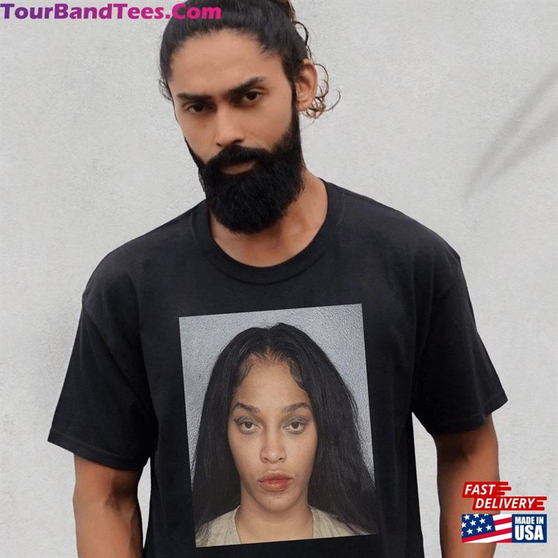 Joseline Hernandez Mug Shot Shirt Cabaret Tour Merch Mugshot T-Shirt Sweatshirt 29Uf118380 – Utopia Fashion