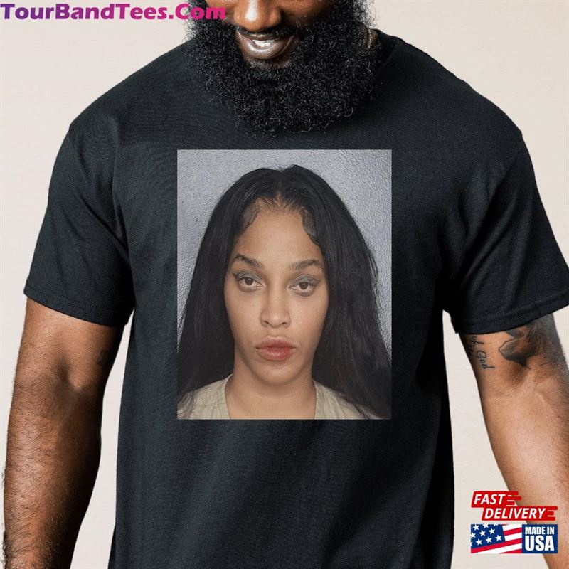 Joseline Hernandez Mug Shot Shirt Cabaret Tour Merch Mugshot T-Shirt Sweatshirt 29Uf118380 – Utopia Fashion