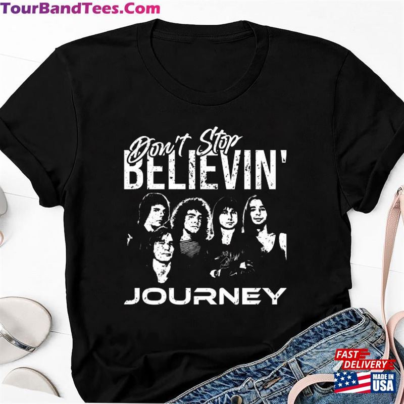 Journey Rock Band Dont Stop Believin Shirt Freedom Tour Merch Unisex Sweatshirt 29Uf123018 – Utopia Fashion