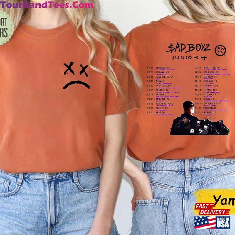 Junior H Concert Shirt Us Sad Boyz Tour Vintage Sweatshirt Hoodie 29Uf136464 – Utopia Fashion