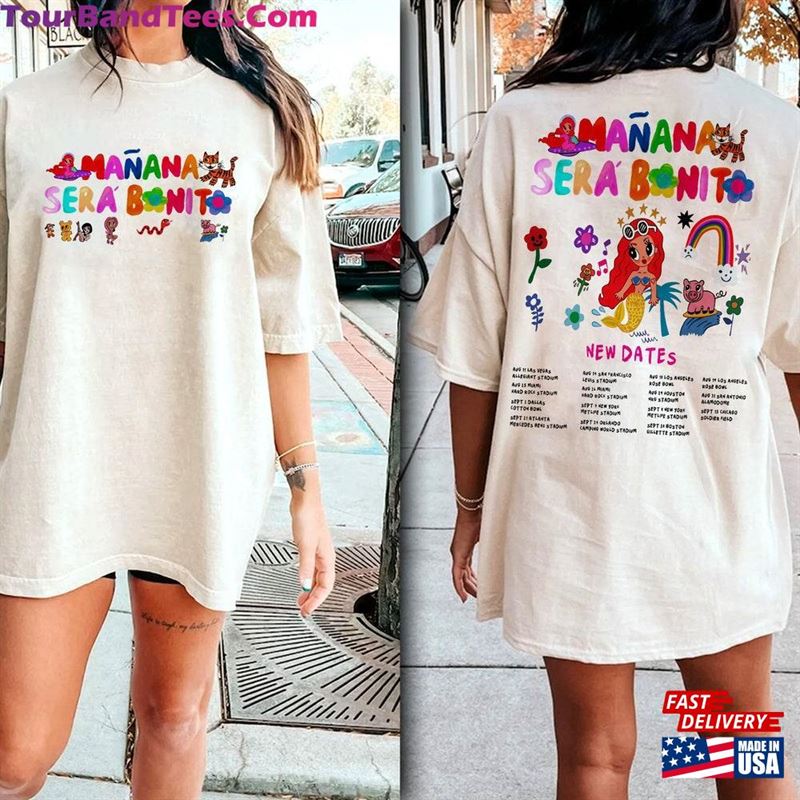 Karol G Tracklist Shirt Manana Sera Bonito New Date Bichota Hoodie Sweatshirt 29Uf137010 – Utopia Fashion