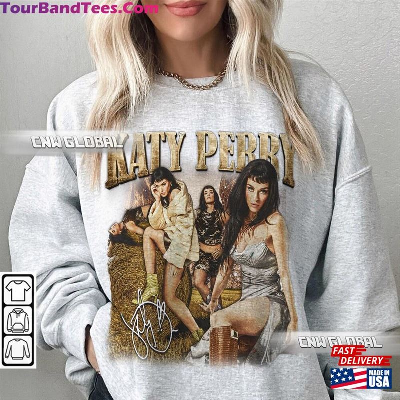 Katy Perry Play 90S Cowboy Shirt Bootleg Music Vintage Y2K Sweatshirt Hoodie Classic 29Uf122876 – Utopia Fashion