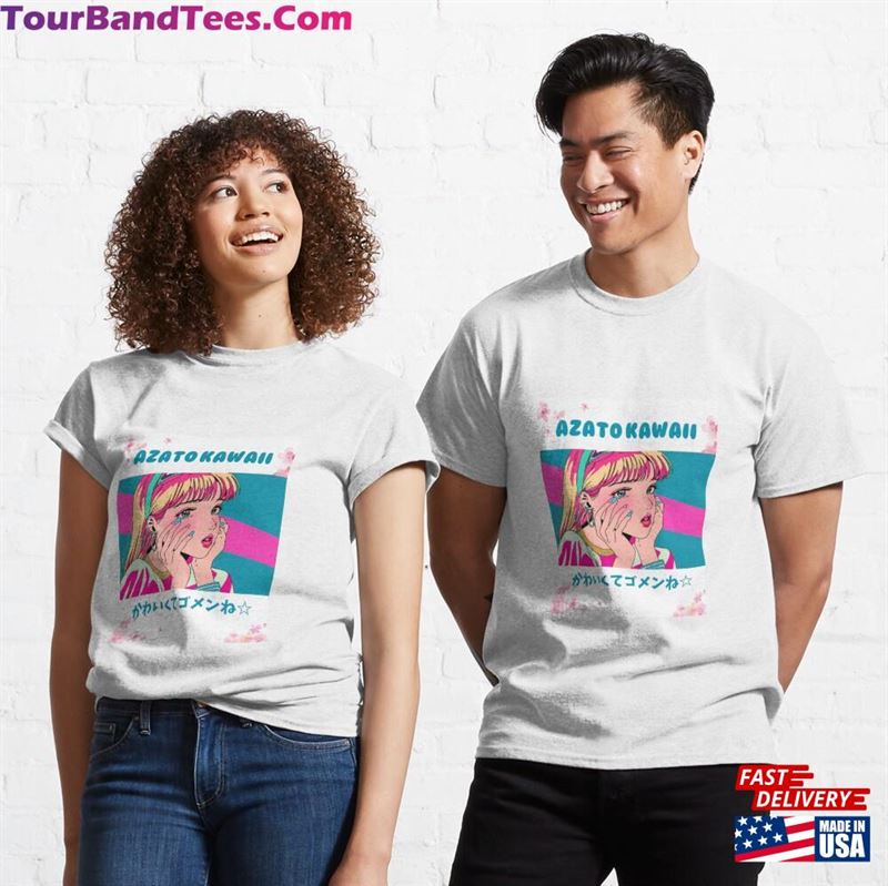 Kawaii American Oldies Retro Pop Girl Illustration T-Shirt Unisex Sweatshirt 29Uf141564 – Utopia Fashion