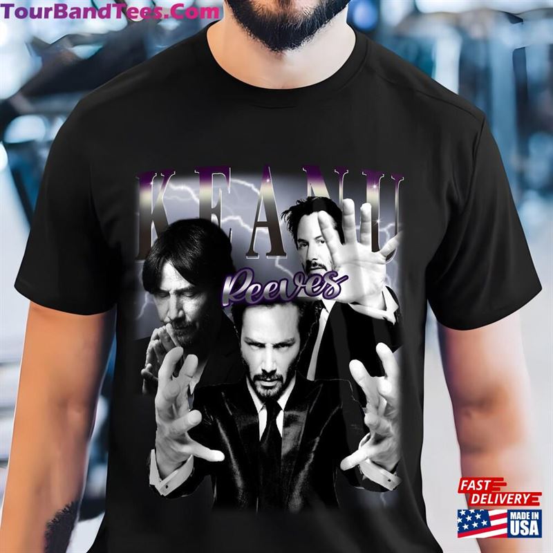 Keanu Reeves Homage T-Shirt Vintage Shirt John Wck Tee Unisex Classic 29Uf123263 – Utopia Fashion