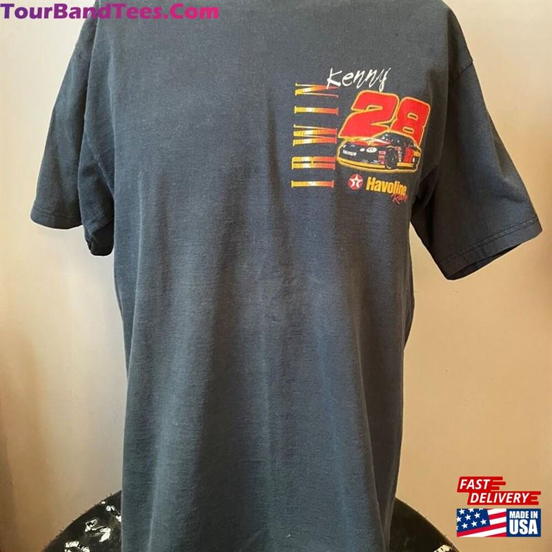 Kenny Irwin Jr Ryr Ford T-Shirt Nascar Shirt Motorsports Classic 29Uf124300 – Utopia Fashion