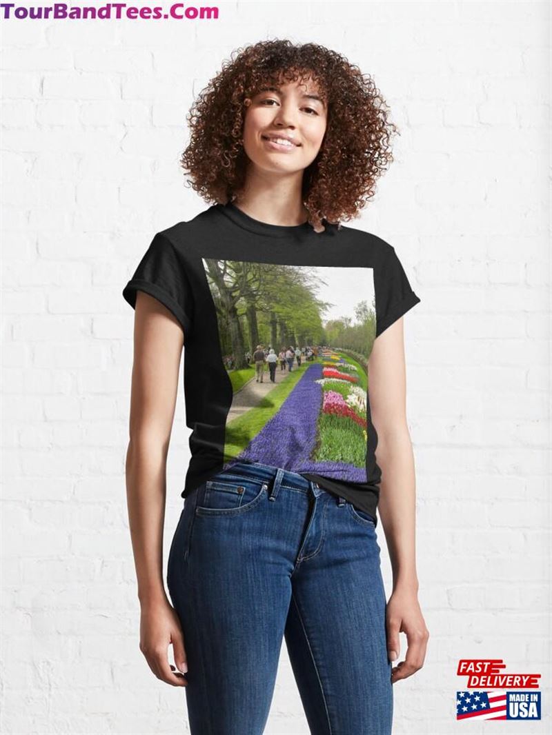 Keukenhof Tulip Festival Holland Classic T-Shirt 29Uf136655 – Utopia Fashion