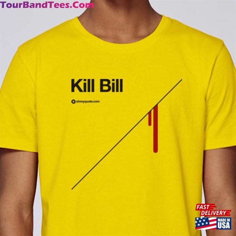 Kill Bill Tribute Quentin Tarantino Uma Thurman Movie Cult T-Shirt Unisex Classic 29Uf131709 – Utopia Fashion