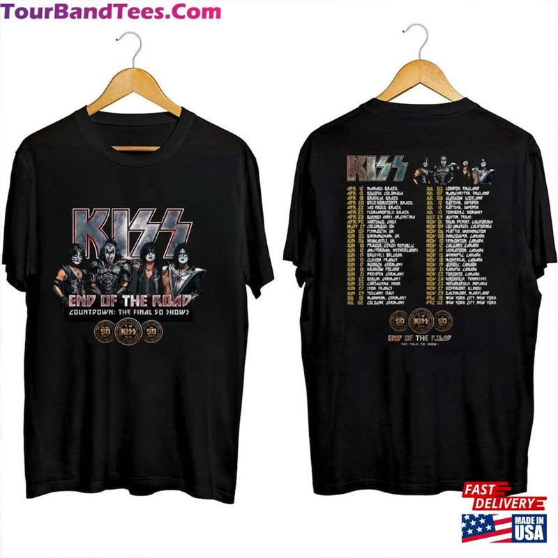 Kiss End Of The Road Final Dates Tour Shirt Fan Classic Sweatshirt 29Uf119046 – Utopia Fashion