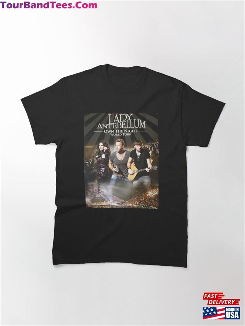 Lady Antebellum World Tour Classic T-Shirt Unisex 29Uf141460 – Utopia Fashion