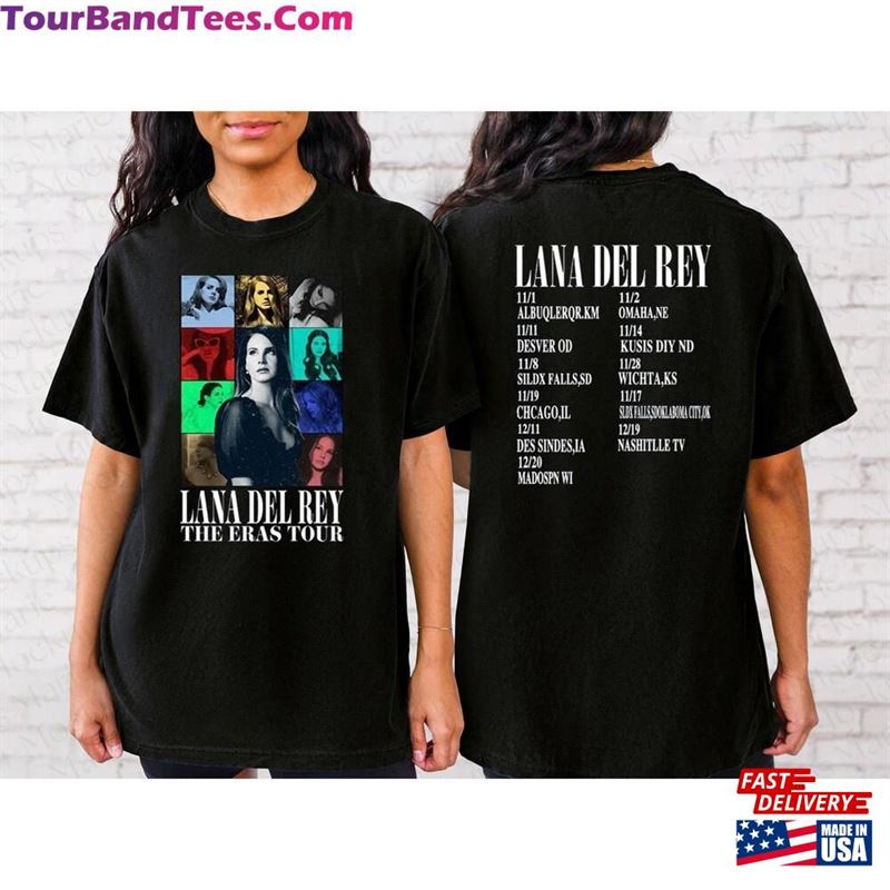 Lana Del Rey 2Sides Shirt Eras Tour T-Shirt Classic 29Uf123776 – Utopia Fashion