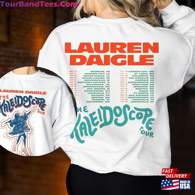 Lauren Daigle The Kaleidoscope Tour Sweatshirt Thank God I Do T-Shirt Merch Unisex 29Uf131975 – Utopia Fashion