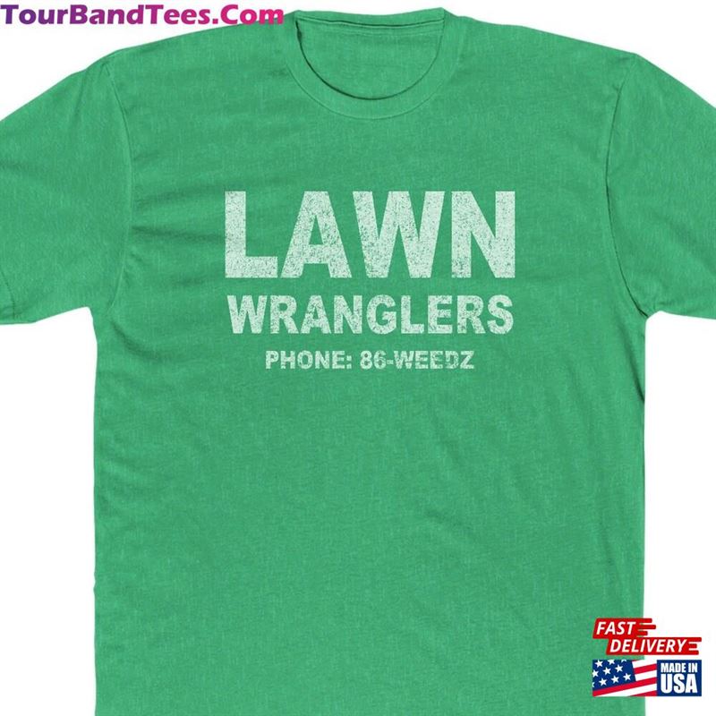 Lawn Wranglers Quot Vintage Look T-Shirt Classic 29Uf123969 – Utopia Fashion