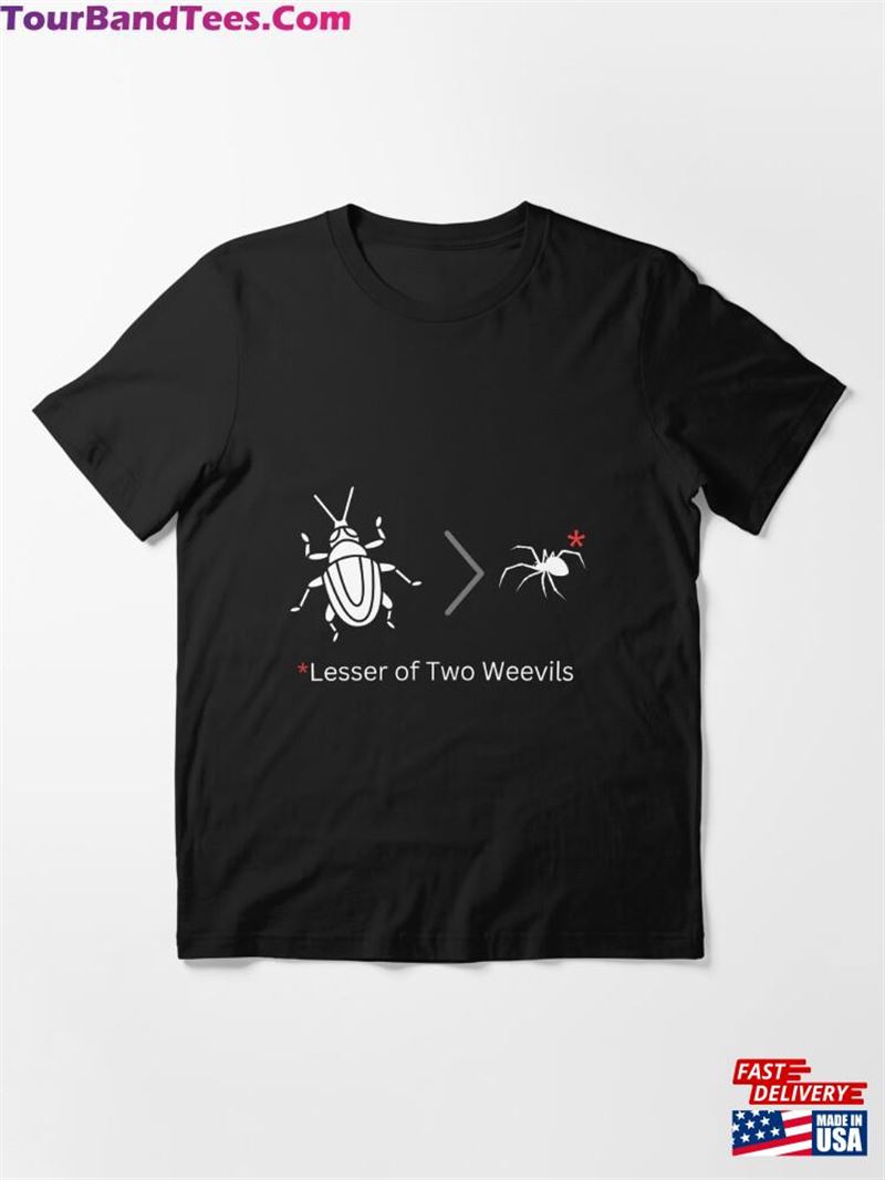 Lesser Of Two Weevils Essential T-Shirt Unisex 29Uf118372 – Utopia Fashion