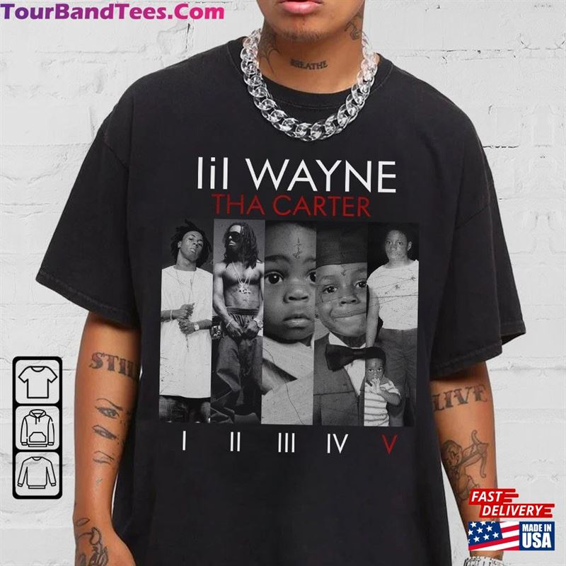 Lil Wayne Tha Carter Rap Shirt Tour Vintage Hoodie T-Shirt 29Uf123701 – Utopia Fashion