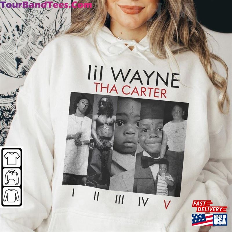 Lil Wayne Tha Carter Rap Shirt Tour Vintage Hoodie T-Shirt 29Uf123701 – Utopia Fashion