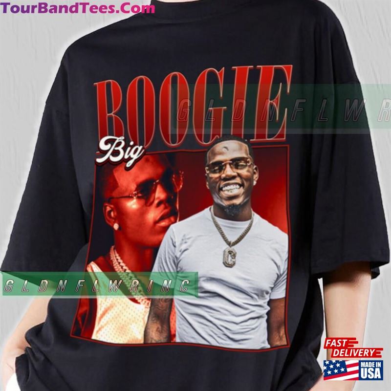 Limited Big Boogie Shirt Vintage 90S Hip Hop T Hoodie T-Shirt 29Uf118833 – Utopia Fashion