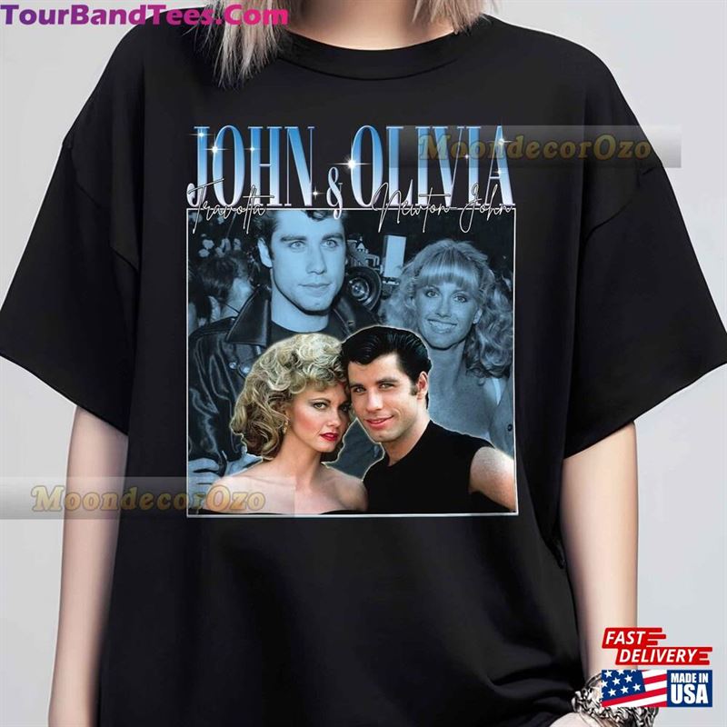 Limited Danny Zuko And Sandy Olsson Vintage Clothing Unisex T-Shirt Tees Classic 29Uf122397 – Utopia Fashion