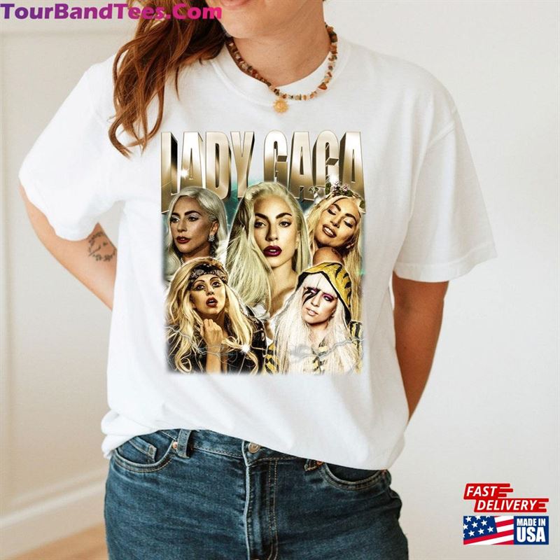 Limited Lady Gaga Vintage Unisex T-Shirt Gift For Women And Man 90S Shirt Sweatshirt 29Uf118455 – Utopia Fashion