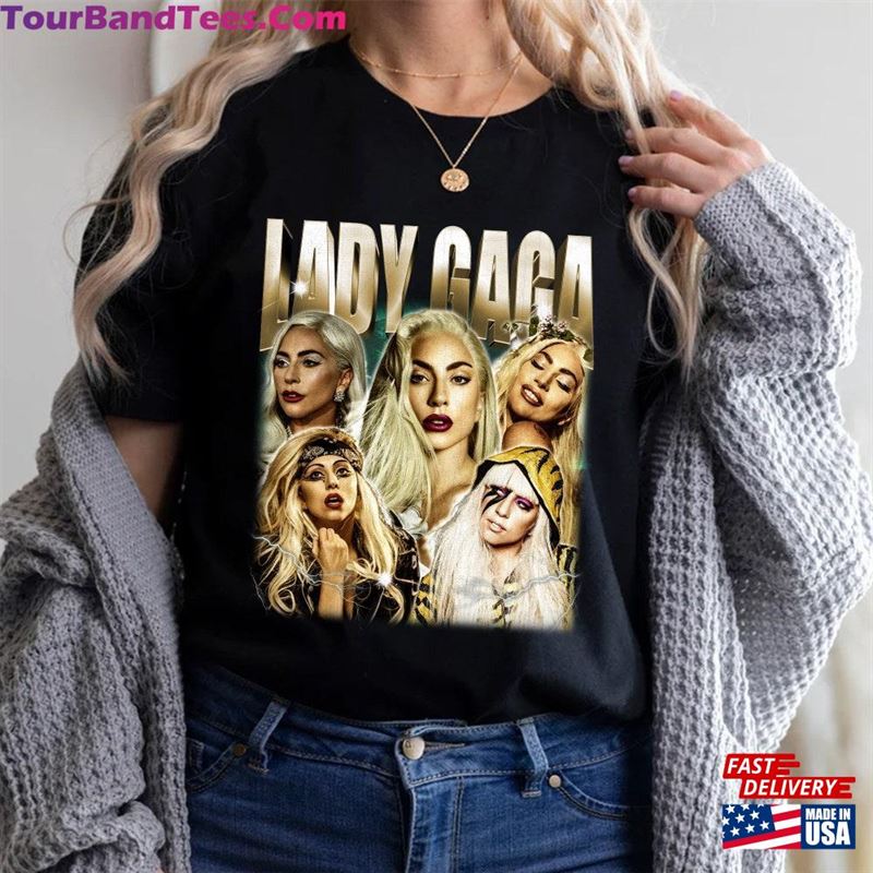 Limited Lady Gaga Vintage Unisex T-Shirt Gift For Women And Man 90S Shirt Sweatshirt 29Uf118455 – Utopia Fashion