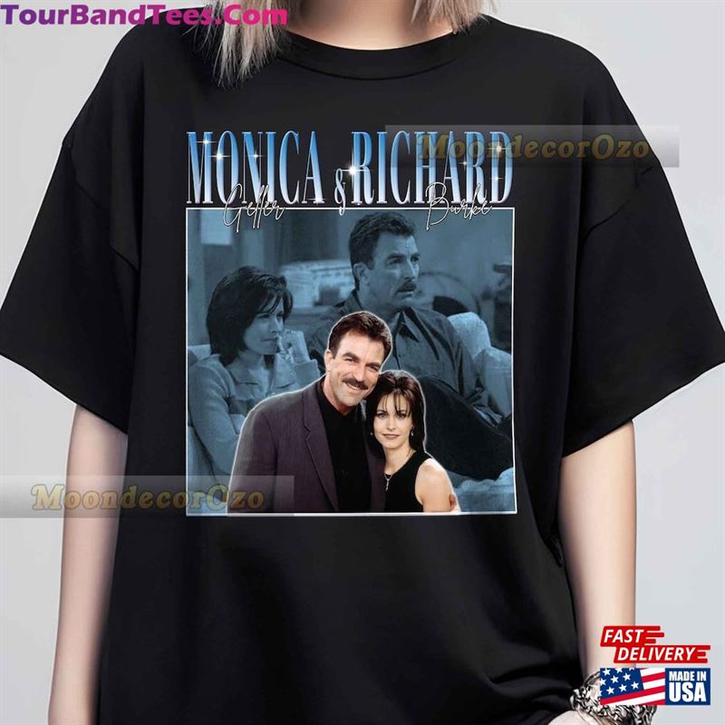 Limited Monica Geller And Richard Burke Vintage Clothing Unisex T-Shirt Tees Classic 29Uf123108 – Utopia Fashion