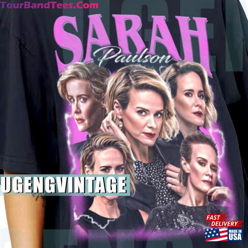 Limited Sarah Paulson Tee Vintage 90S Grapic Movie Horror T-Shirt Hoodie Unisex 29Uf123964 – Utopia Fashion