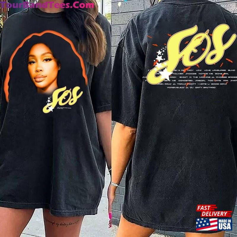 Limited Vintage Sza Sos Shirt Good Days Classic Unisex 29Uf124673 – Utopia Fashion