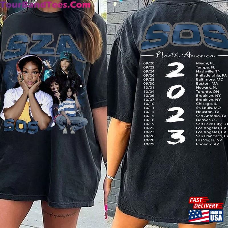 Limited Vintage Sza Tour Shirt 90S Unisex Sweatshirt 29Uf124403 – Utopia Fashion