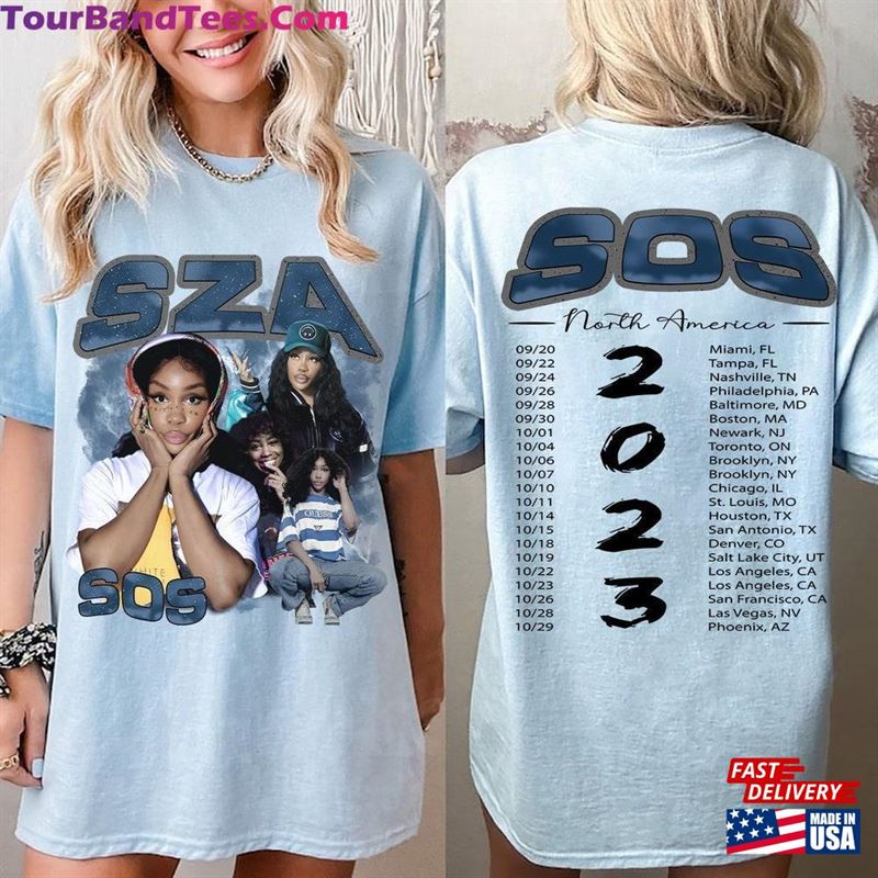 Limited Vintage Sza Tour Shirt 90S Unisex Sweatshirt 29Uf124403 – Utopia Fashion