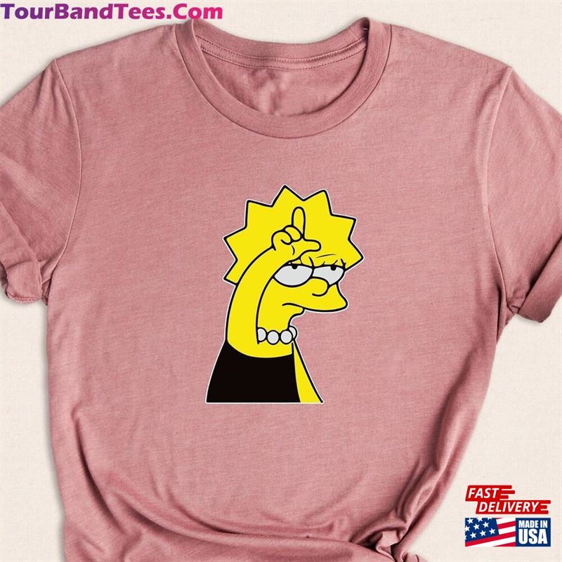 Lisa Simpson Shirt The Simpsons T-Shirt Funny Sweatshirt 29Uf141350 – Utopia Fashion