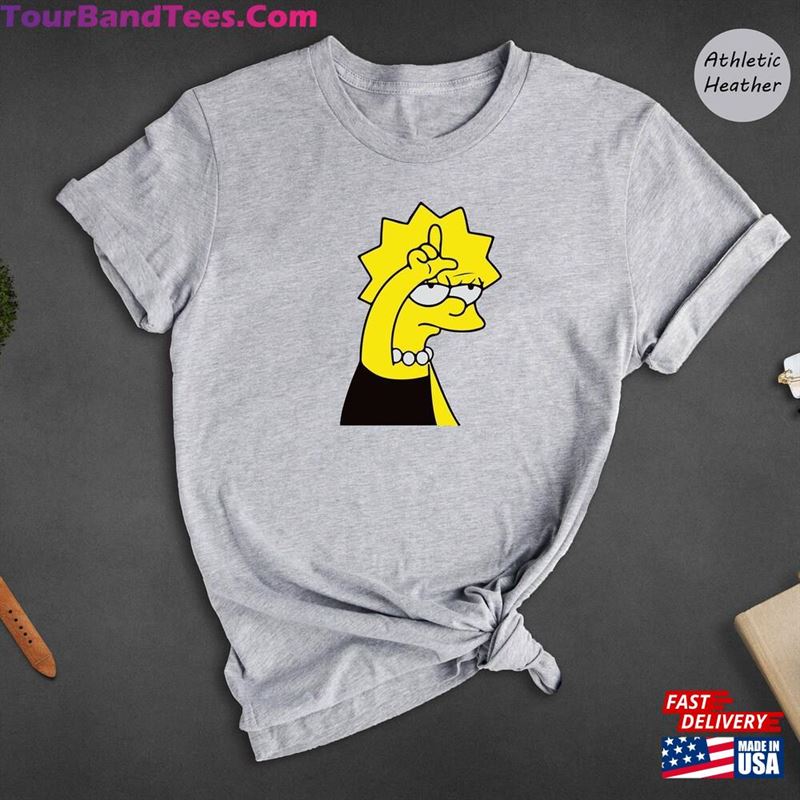 Lisa Simpson Shirt The Simpsons T-Shirt Funny Sweatshirt 29Uf141350 – Utopia Fashion