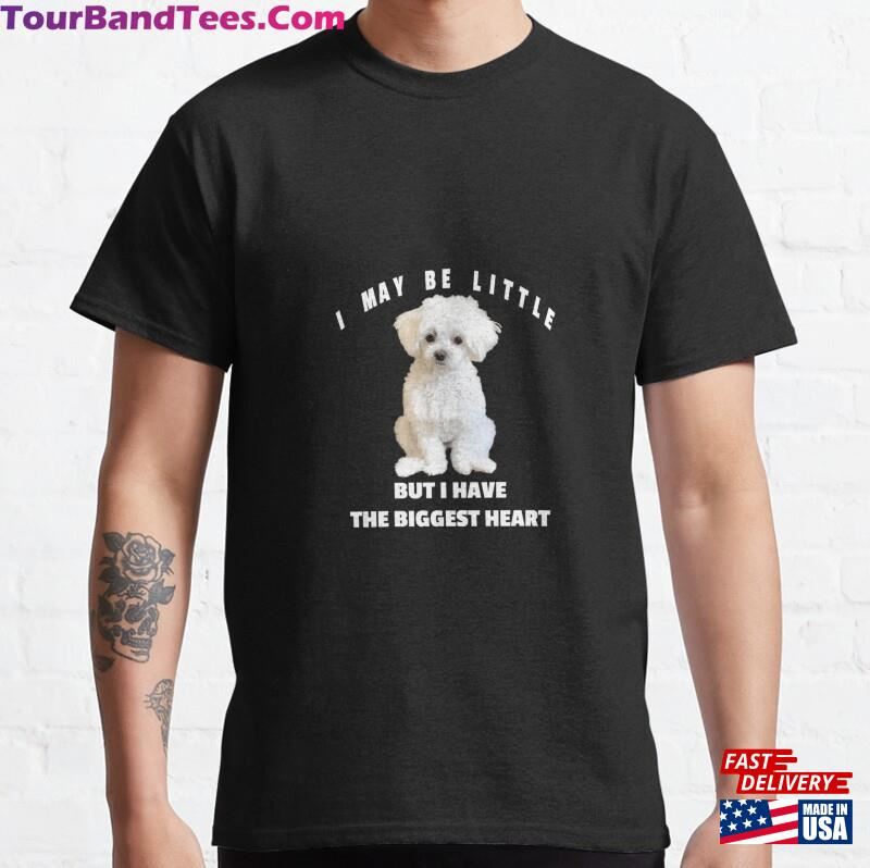 Little Maltese Dog Design Funny Quote Maltipoo Mix Owners Pullover Classic T-Shirt Sweatshirt 29Uf124583 – Utopia Fashion