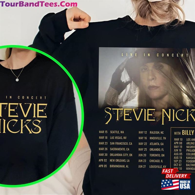 Live In Concert Tour Shirt Stevie Album T-Shirt Hoodie 29Uf124388 – Utopia Fashion