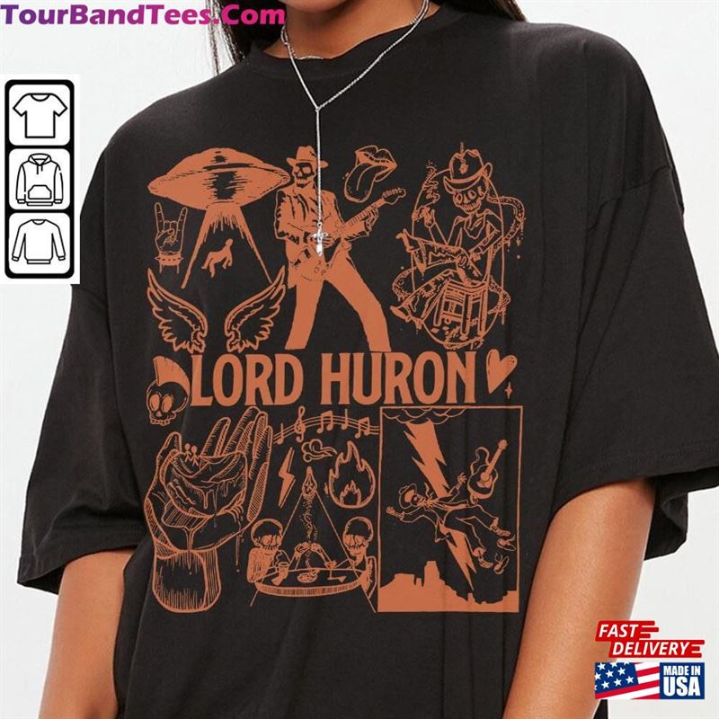 Lord Huron Doodle Art Shirt Vintage Merch Tee Graphic Album Lyric Sweatshirt Classic 29Uf118646 – Utopia Fashion