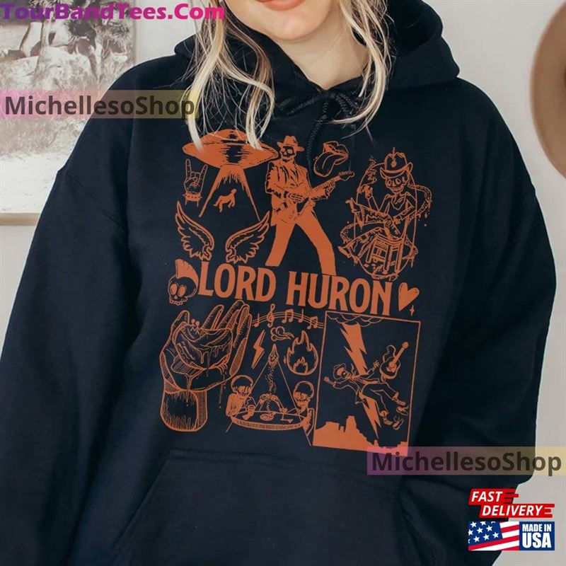 Lord Huron Doodle Art Shirt Vintage Merch Tee Graphic Album Lyric Sweatshirt Unisex Classic 29Uf124022 – Utopia Fashion