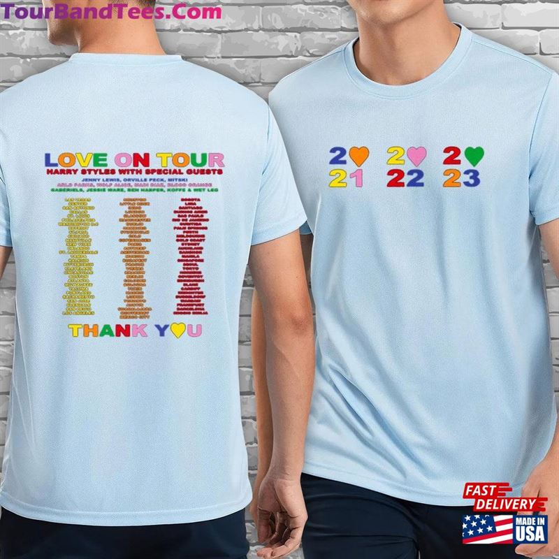 Love On Tour Sided Shirt Hs Concert Classic Unisex 29Uf131544 – Utopia Fashion