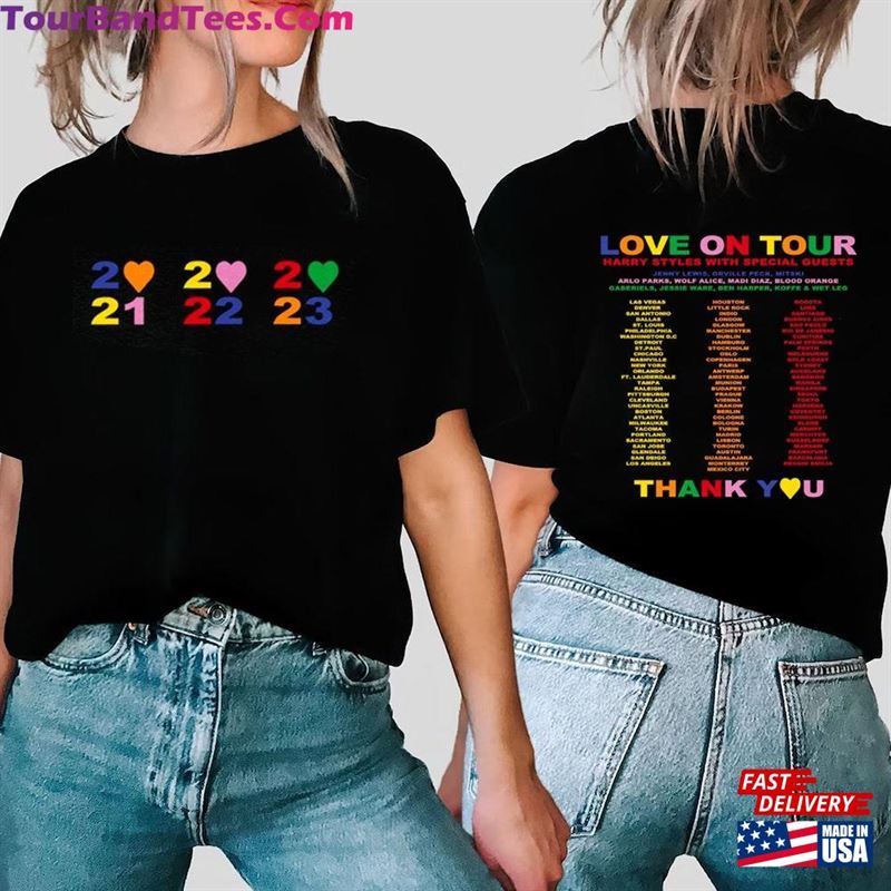 Love On Tour Sided Shirt Hs Concert Classic Unisex 29Uf131544 – Utopia Fashion