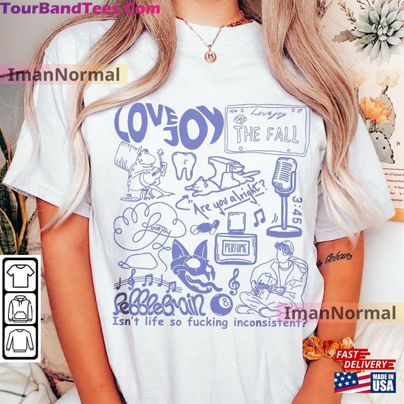 Lovejoy Doodle Art Shirt Vintage Merch Lyrics Album Sweatshirt Hoodie Classic 29Uf124678 – Utopia Fashion