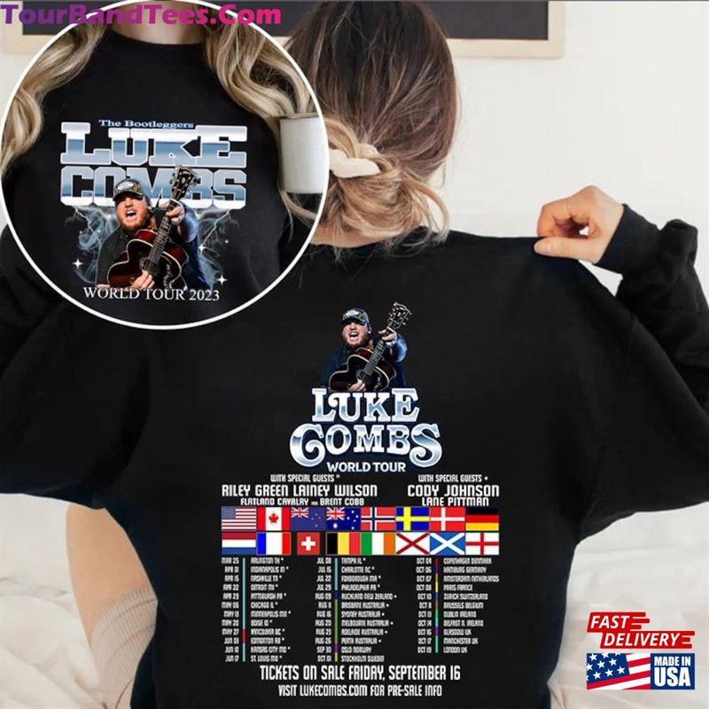 Luke Comb World Tour T-Shirt Combs Bullhead Sweatshirt Country Music Shirt Hoodie Classic 29Uf122139 – Utopia Fashion