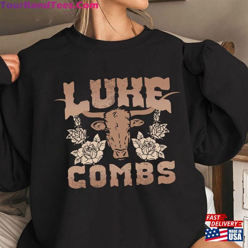 Luke Combs Bullhead T-Shirt Country Music Shirt Concert Tee Classic Unisex 29Uf123207 – Utopia Fashion