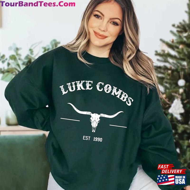 Luke Combs Est T-Shirt Tour Sweatshirt Country Music Shirt Classic 29Uf122463 – Utopia Fashion