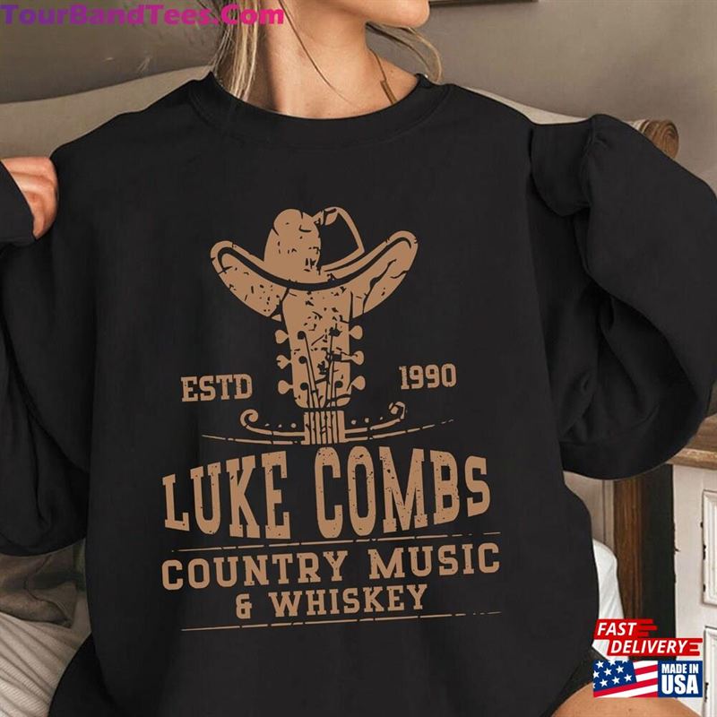 Luke Combs Estd T-Shirt Retro 90S Sweatshirt Cowboy Unisex 29Uf118447 – Utopia Fashion